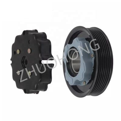 Moteur 7SEU17C Compresseur automatique à courant alternatif Kit d'embrayage à poulie 7PK 123MM 12V pour Trevego 2012-2016