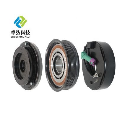 JH-COPU010 7SEU16C Compresseur automatique à courant alternatif Kit d'embrayage à poulie 6PK 125MM 12V Pour AUDI A6