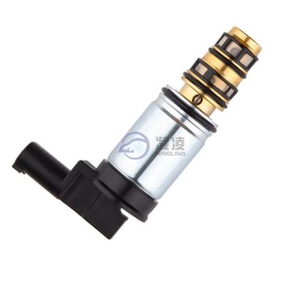 KIA DYK VALVE de contrôle de compresseur A/C de voiture PXC14 pour SANDEN NL-57 DC 12V Blanc Noir