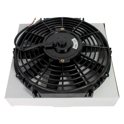 Ventilateur de refroidissement de radiateur automatique en plastique universel 12 pouces 80W/120W pour voiture électrique mince 12v