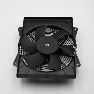 Ventilateur de refroidissement de radiateur automatique en plastique universel 12 pouces 80W/120W pour voiture électrique mince 12v