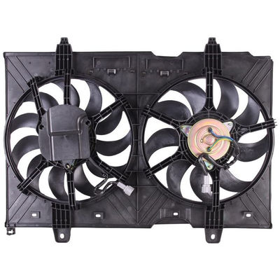 Ventilateur de refroidissement de radiateur automatique en plastique universel 12 pouces 80W/120W pour voiture électrique mince 12v
