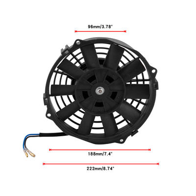 Ventilateur de refroidissement du radiateur pour Kia 25380-1F252 70*70*25mm 5V12V24V Noir plastique universel