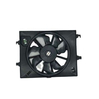Ventilateur de refroidissement à lame droite de 12 pouces universel pour le radiateur des véhicules Mazda en plastique noir