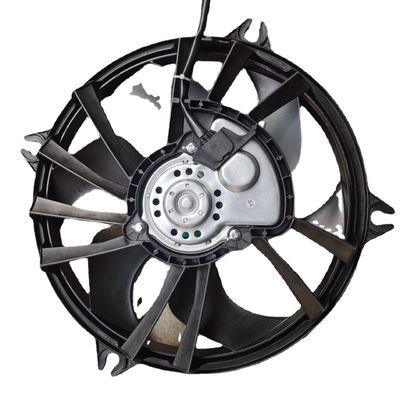 Ventilateur de refroidissement à lame droite de 12 pouces universel pour le radiateur des véhicules Mazda en plastique noir