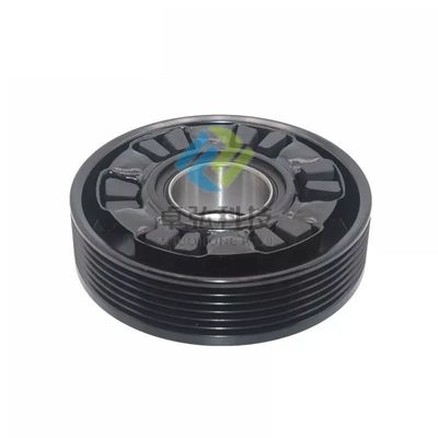 6PK 110MM 12V Compresseur automatique à courant alternatif Kit d'embrayage à poulie pour BMW Série 525 1989-2007 Pas de moteur