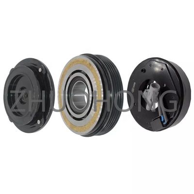 Compresseur automatique à courant alternatif Kit d'embrayage à poulie 4PK 110MM 12V Pour BMW Europe 740 2005-2008 4000
