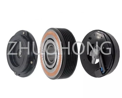 6PK 110MM 12V Compresseur automatique à courant alternatif Kit d'embrayage à poulie pour BMW X3 2004-2019 Conception durable