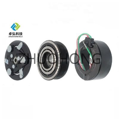6PK 115MM 12V Compresseur automatique à courant alternatif Kit d'embrayage à poulie pour HONDA Civic 1998-2001 1,8 16V