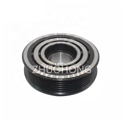 6PK 115MM 12V Compresseur automatique à courant alternatif Kit d'embrayage à poulie pour HONDA Civic 1998-2001 1,8 16V
