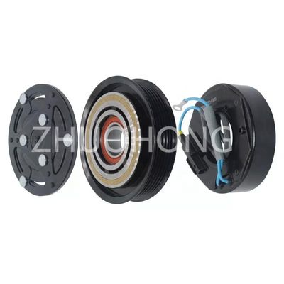 10S17C Compresseur automatique à courant alternatif, kit d'embrayage à poulie 6PK 125MM 12V Pour Honda CRIDER 2013- 1.8