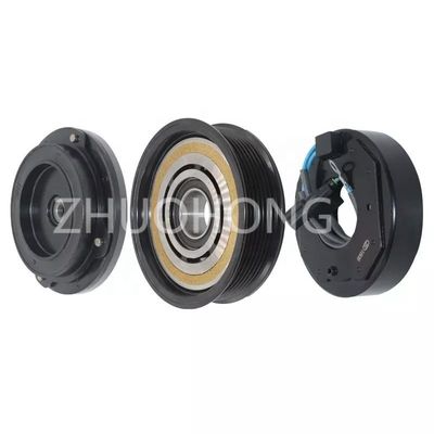10S17C Compresseur automatique à courant alternatif Kit d'embrayage à poulie 7PK 125MM 12V Pour HONDA Accord 2008-2012