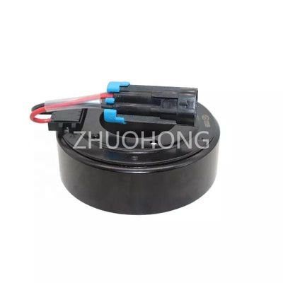 6PK 114MM 12V Compresseur automatique à courant alternatif Kit d'embrayage à poulie pour HONDA Ridgeline 2006-2014