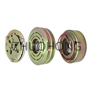 Compresseur automatique à courant alternatif Kit d'embrayage à poulie 2PK 130MM 12V Pour VW SVW SANTANA 3000 1.8 2004-2007
